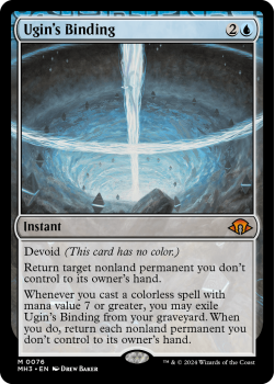Ugin's Binding single card from Magic the Gathering