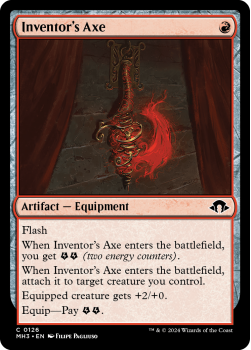Inventor's Axe single card from Magic the Gathering