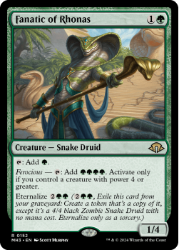 Fanatic of Rhonas single card from Magic the Gathering
