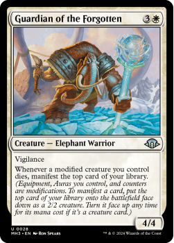 Guardian of the Forgotten (FOIL) single card from Magic the Gathering