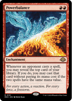 Powerbalance single card from Magic the Gathering