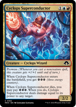 Cyclops Superconductor single card from Magic the Gathering