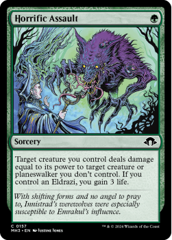 Horrific Assault single card from Magic the Gathering