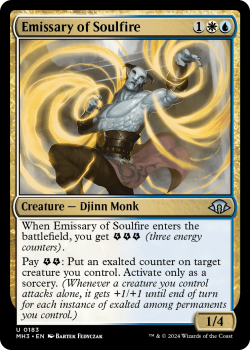 Emissary of Soulfire (FOIL) single card from Magic the Gathering