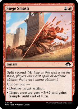 Siege Smash single card from Magic the Gathering