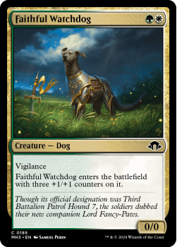 Faithful Watchdog single card from Magic the Gathering