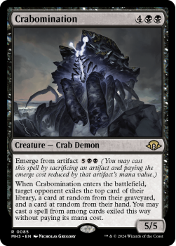 Crabomination single card from Magic the Gathering