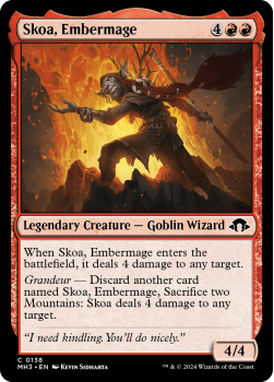 Skoa, Embermage single card from Magic the Gathering