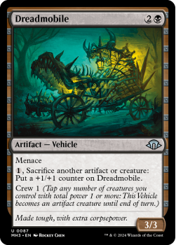 Dreadmobile single card from Magic the Gathering