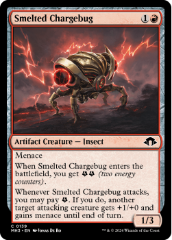 Smelted Chargebug single card from Magic the Gathering