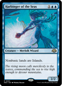 Harbinger of the Seas (FOIL) single card from Magic the Gathering