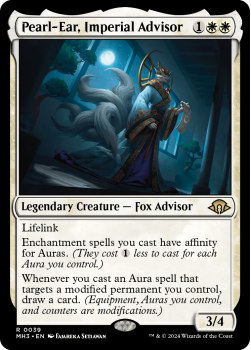 Pearl-Ear, Imperial Advisor single card from Magic the Gathering