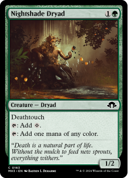 Nightshade Dryad single card from Magic the Gathering