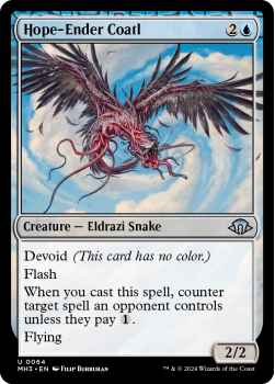 Hope-Ender Coatl single card from Magic the Gathering