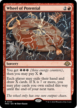 Wheel of Potential single card from Magic the Gathering