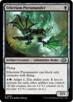 Etherium Pteramander single card from Magic the Gathering