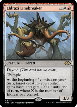 Eldrazi Linebreaker single card from Magic the Gathering