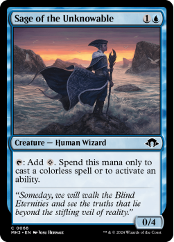Sage of the Unknowable (FOIL) single card from Magic the Gathering
