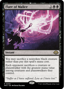 Flare of Malice single card from Magic the Gathering