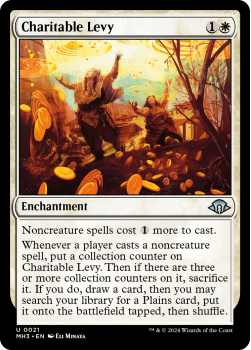 Charitable Levy single card from Magic the Gathering