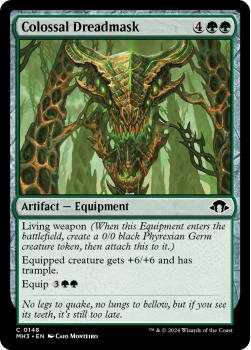 Colossal Dreadmask single card from Magic the Gathering