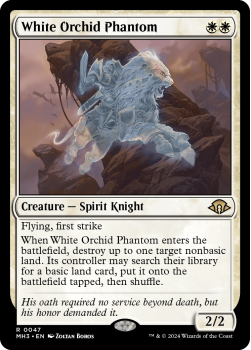 White Orchid Phantom (FOIL) single card from Magic the Gathering