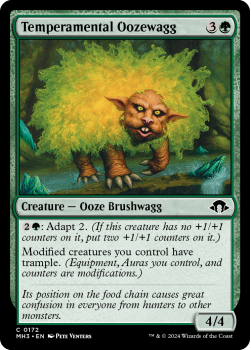 Temperamental Oozewagg single card from Magic the Gathering
