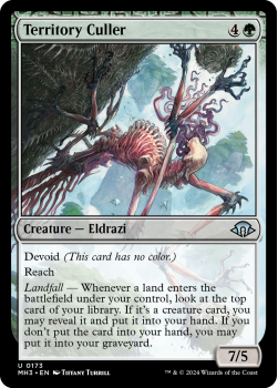 Territory Culler single card from Magic the Gathering