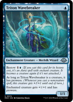 Triton Wavebreaker single card from Magic the Gathering