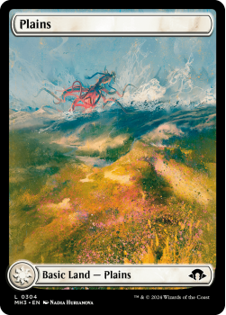 Plains (FOIL) single card from Magic the Gathering
