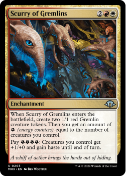 Scurry of Gremlins single card from Magic the Gathering
