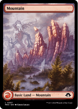 Mountain single card from Magic the Gathering