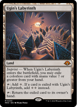 Ugin's Labyrinth single card from Magic the Gathering