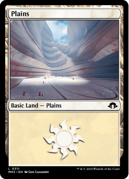 Plains single card from Magic the Gathering