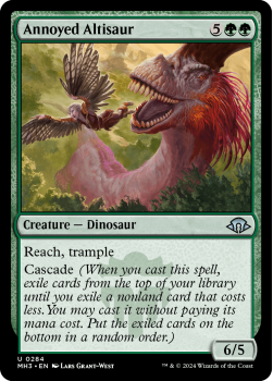 Annoyed Altisaur single card from Magic the Gathering
