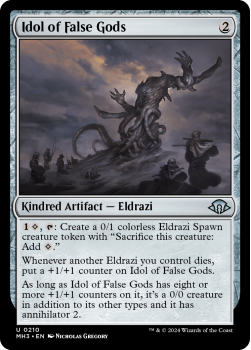 Idol of False Gods single card from Magic the Gathering
