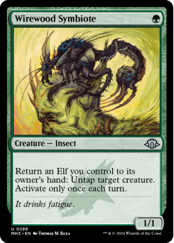 Wirewood Symbiote single card from Magic the Gathering