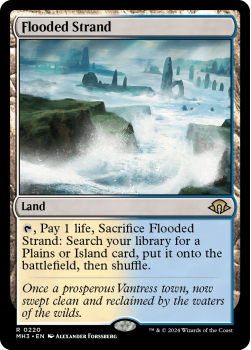 Flooded Strand (FOIL) single card from Magic the Gathering