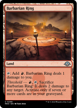 Barbarian Ring (FOIL) single card from Magic the Gathering