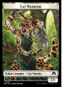 Cat Warrior Token // Energy Reserve Token : 0005 MODERN HORIZONS 3 - Magic the Gathering Single Card