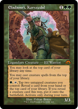 Eladamri, Korvecdal (RETRO) single card from Magic the Gathering