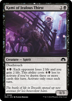 Kami of Jealous Thirst : 0098 MODERN HORIZONS 3 - Magic the Gathering Single Card