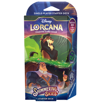 Disney Lorcana Shimmering Skies Starter Set - Scar & Kronk