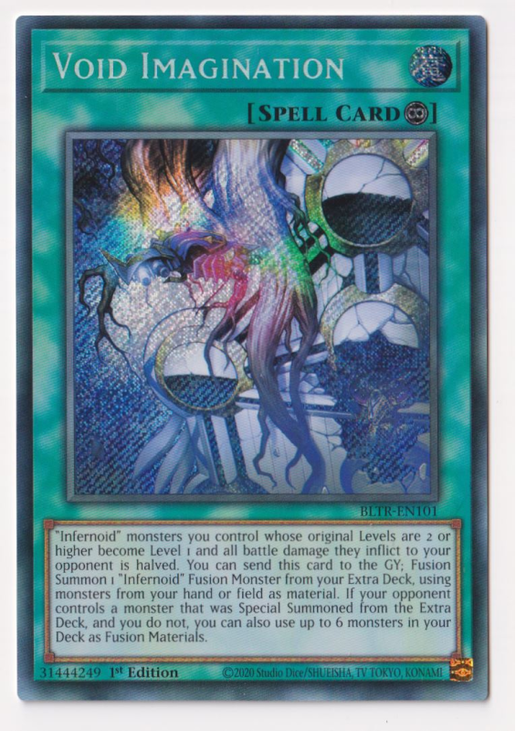 Void Imagination (Secret Rare) : BLTR-EN101 - Yu-Gi-Oh! Single Card Void Imagination (Secret Rare) : BLTR-EN101 - Yu-Gi-Oh! Single Card