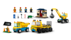 LEGO&reg; Construction Trucks and Wrecking Ball Crane (60391) - Image 4