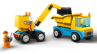 LEGO&reg; Construction Trucks and Wrecking Ball Crane (60391) - Image 6