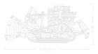 LEGO&reg; App-Controlled CAT D11 Bulldozer (42131) - Image 6