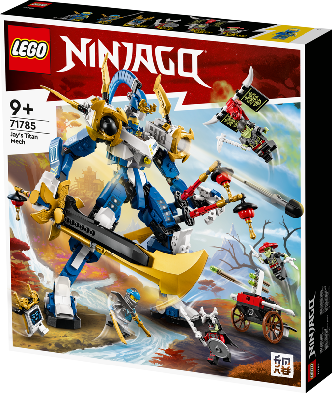 LEGO 71785 Ninjago Jay s Titan Mech Action Figure Battle Toy