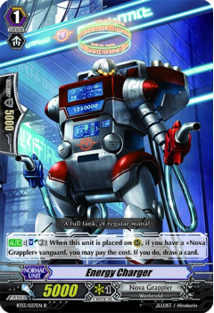 Energy Charger single card from Cardfight!! Vanguard