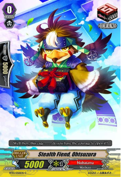 Stealth Fiend, Ohtsuzura single card from Cardfight!! Vanguard